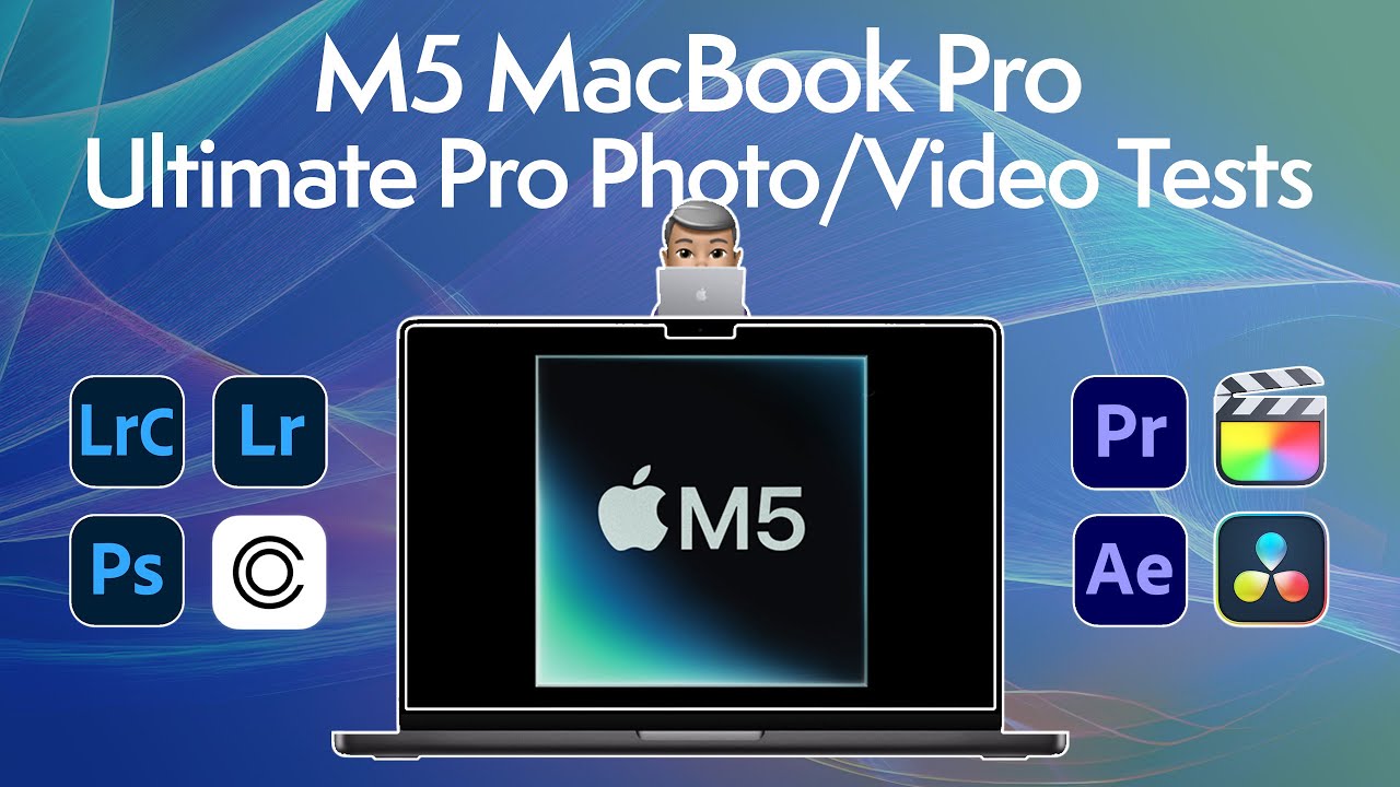 M5 MacBook Pro — как он работает в профессиональной фото-/видеосъемке?