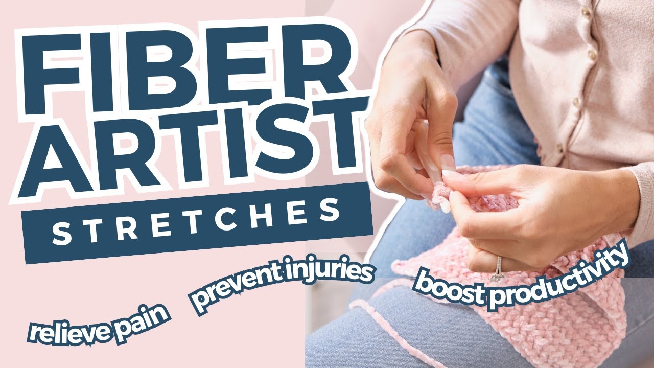 Relieve crochet hand and wrist pain with these 5 quick stretches!🧶💕