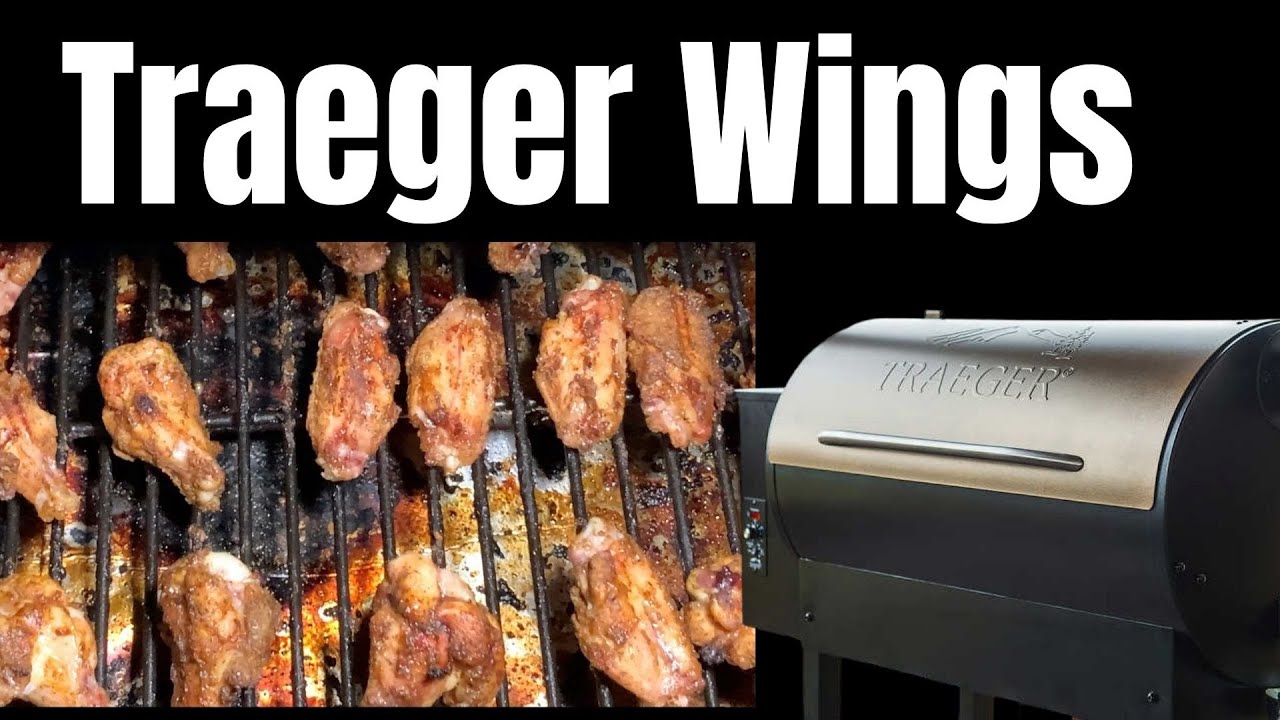 Crispy Smoked Chicken Wings on a Traeger