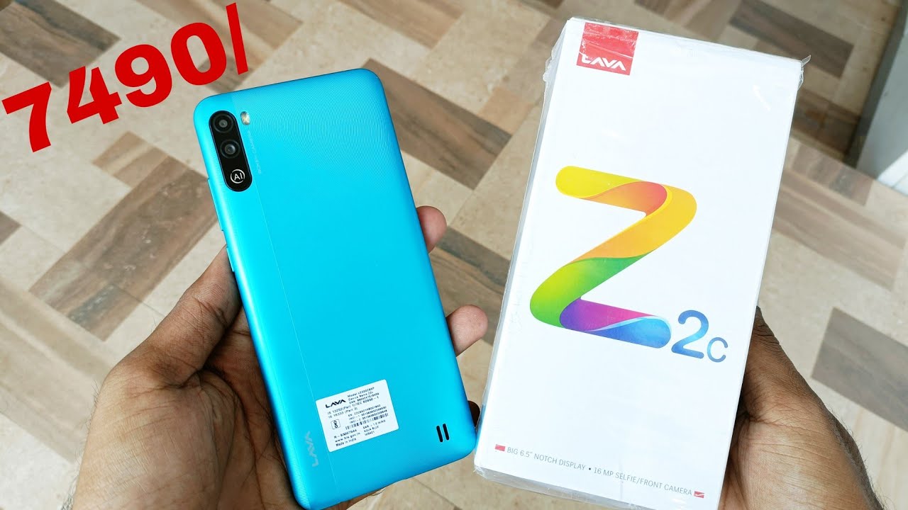 Lava Z2c unboxing & First Look ! Free Screen Replacement !
