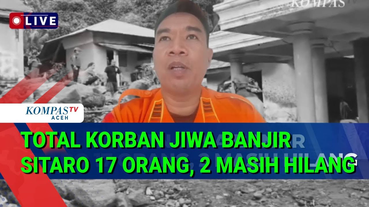 Update Basarnas: 17 Korban Banjir Bandang di Sitaro Meninggal, 2 Masih Hilang