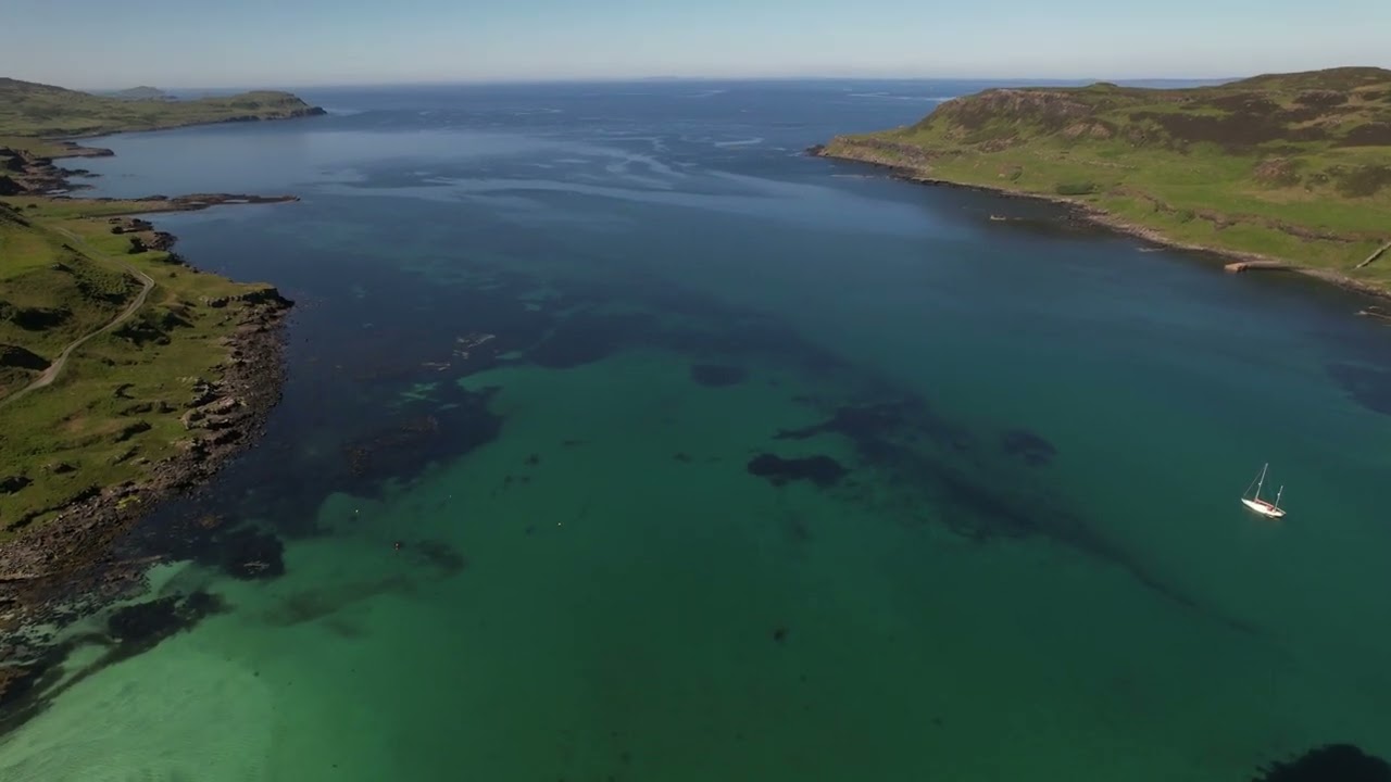 The Isle of Mull.  4k cinematic footage of the second largest island of the inner Hebrides June 2022