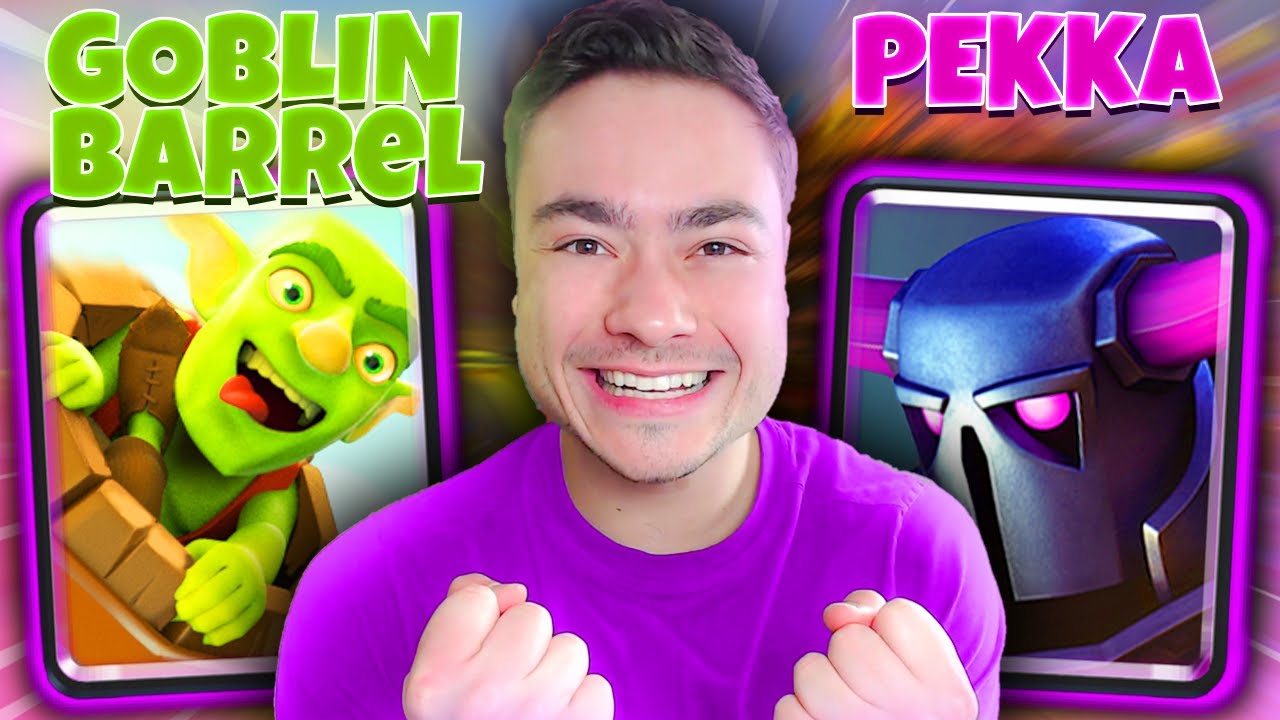 GOBLIN BARREL PEKKA OP CLASH ROYALE!