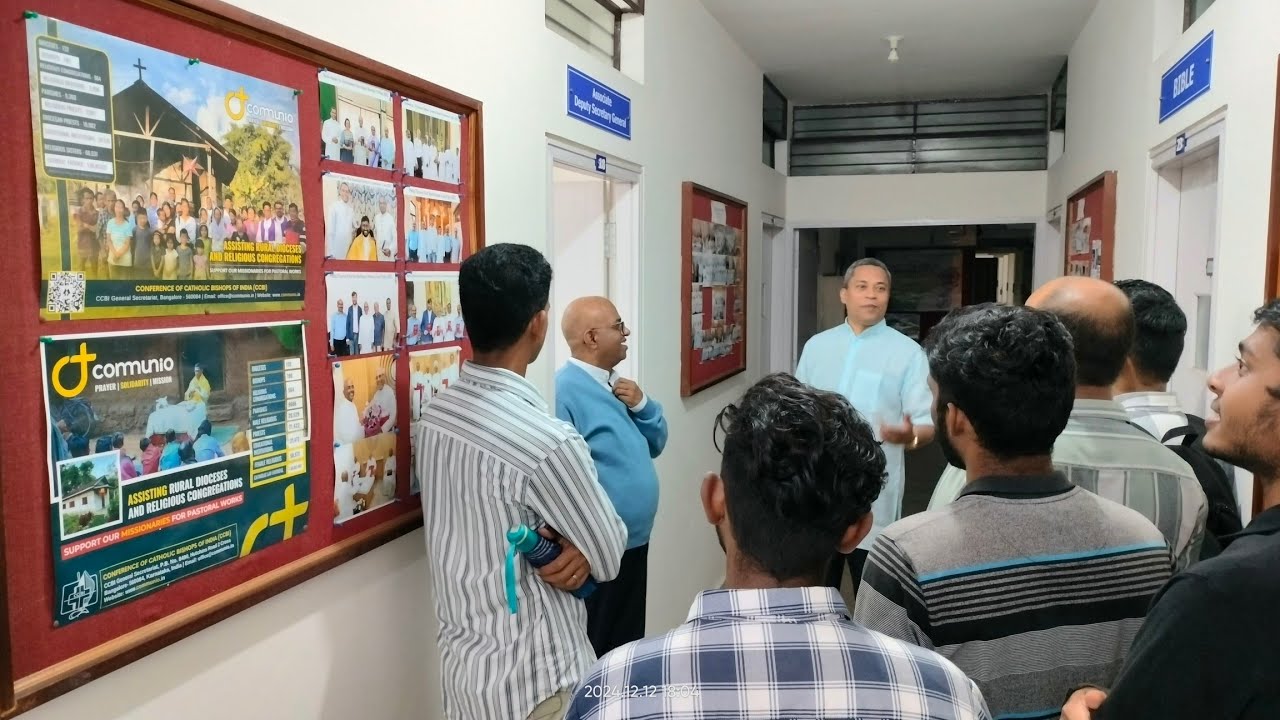 Verapoly Archdiocese Priests and Seminarians @ CCBI Centre, Bangalore - 12 Dec 2024