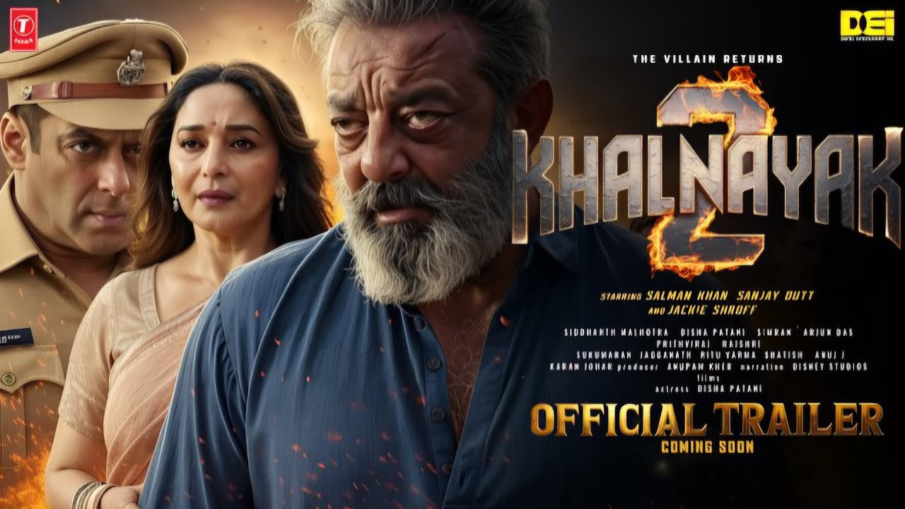 KHALNAYAK 2 : Official Teaser | Sanjay Dutt | Salman Khan | Madhuri Dixit | Fan Made | Coming Soon 