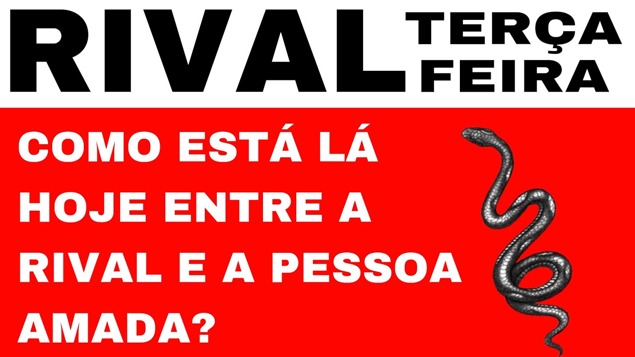 RIVAL COM ELE (A) TERÇA FEIRA COM A PESSOA AMADA TAROT