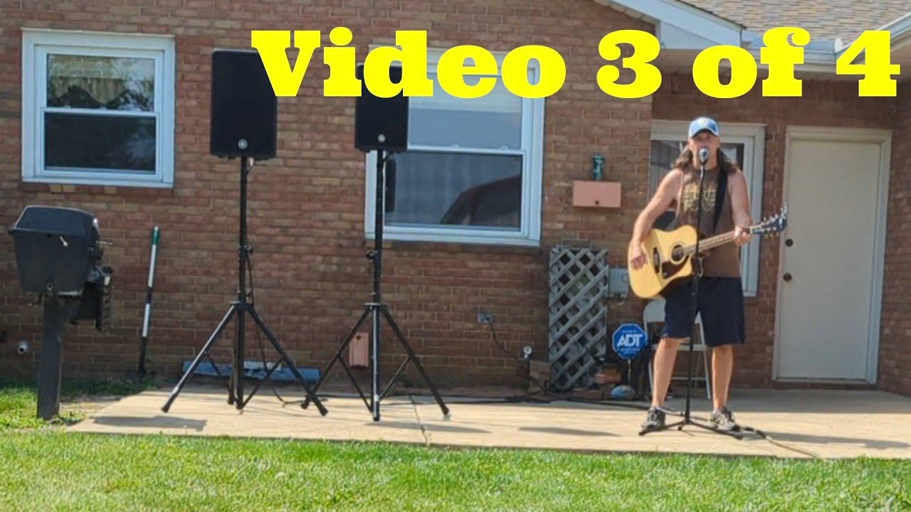 Yamaha DXR12MKII vs Yamaha DBR12 Outside Open Air Comparison (Video 3 of 4)