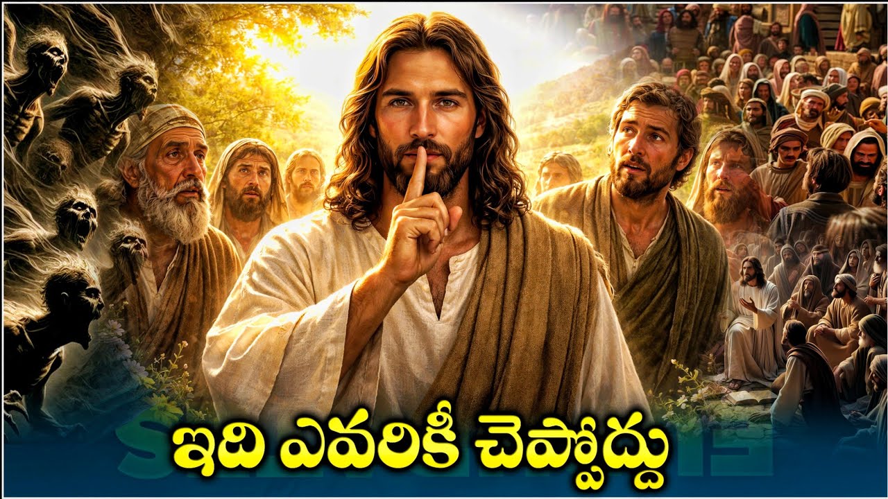 Why did Jesus command the crowd not to tell anyone about the miracle he performed in Mark 7:31-37?