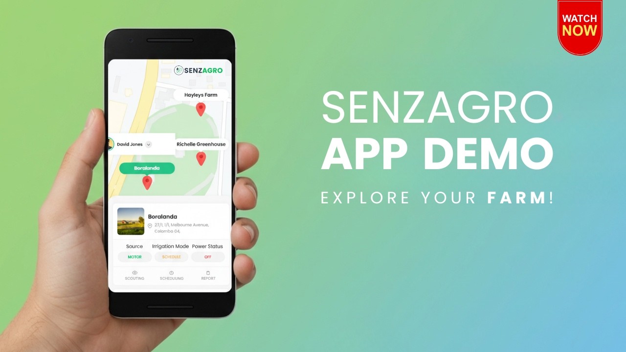 SenzAgro App එකෙන් ගොවිපළ කළමනාකරණය කරන්නේ කොහොමද? | SenzAgro App Feature Demo.