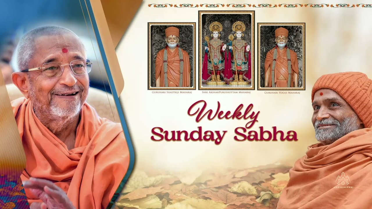 Weekly Sunday Sabha | October 5, 2025