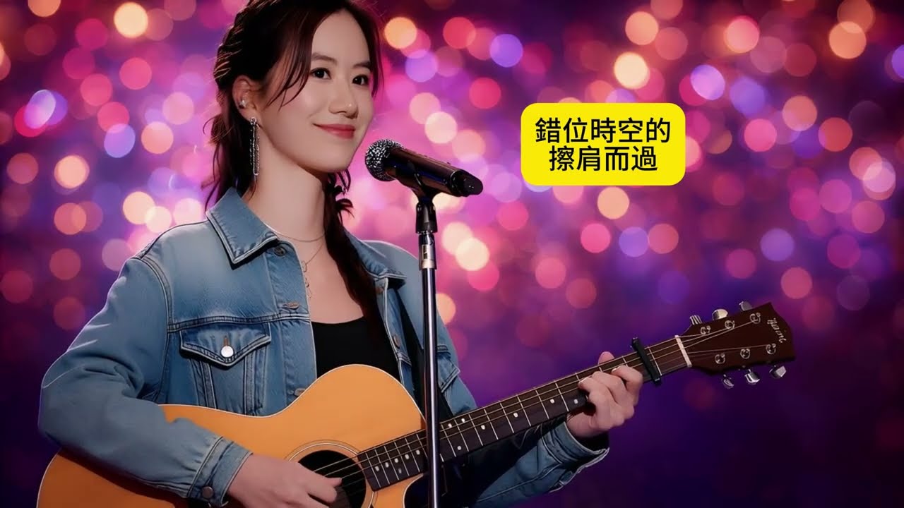錯位時空的擦肩而過  (美女版)  這首歌曲結合了復古合成器、直白的都市敘事以及那種「在遺憾中奔跑」的灑脫感。既有「空靈感」又不失「抒情搖滾」力度的歌曲