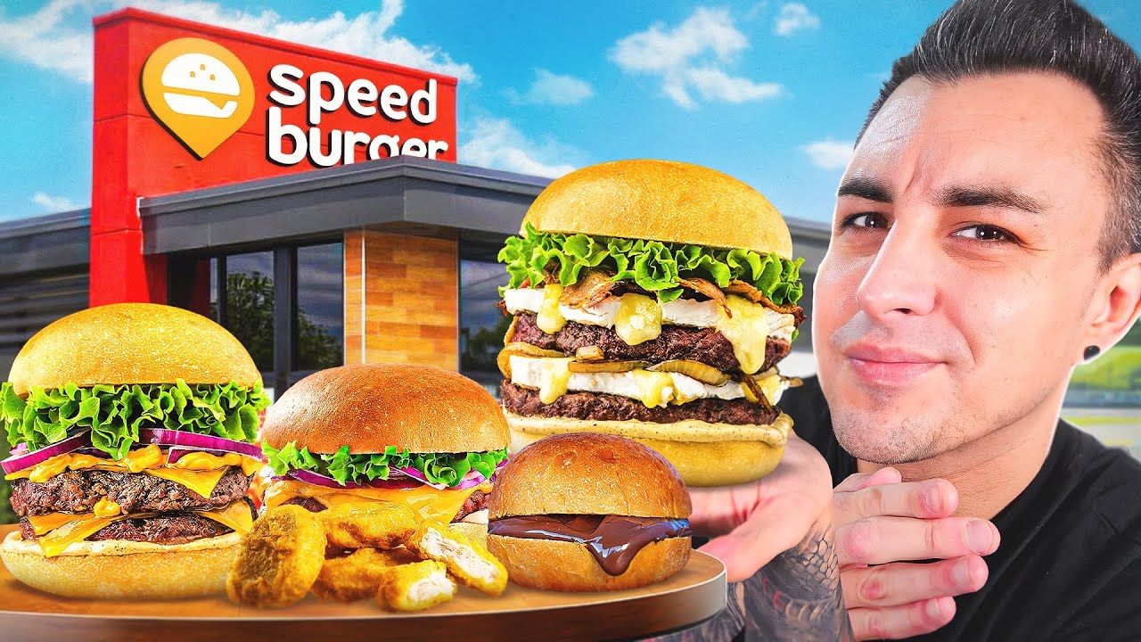 Je teste SPEED BURGER le burger rapide !