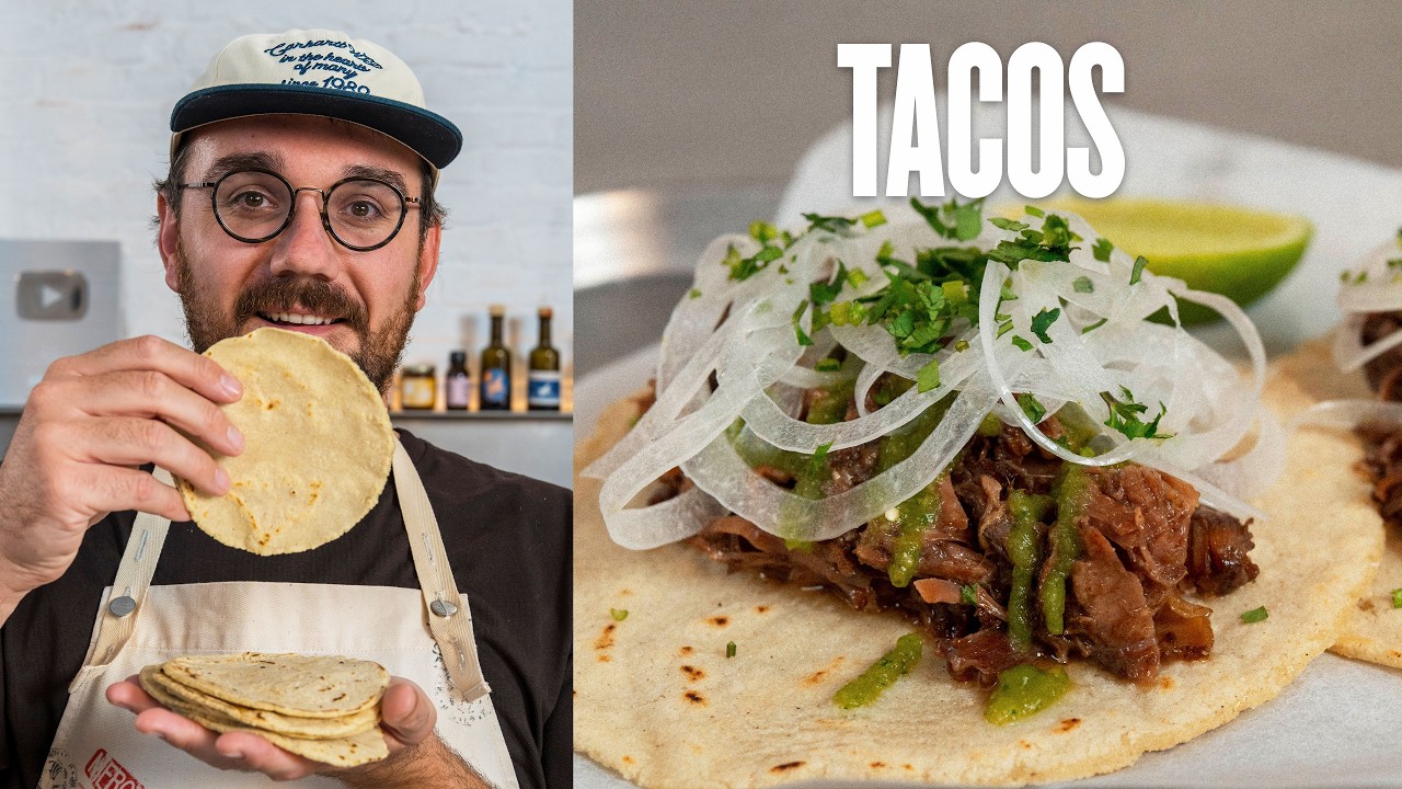 Faire des tacos de boeuf effiloché à la maison 🌮