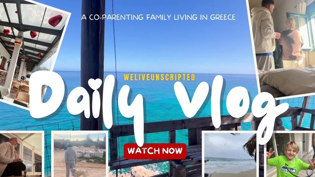 Real Life in Crete 🇬🇷 Storms, Sickness & Tsiknopempti | Expat Family Vlog