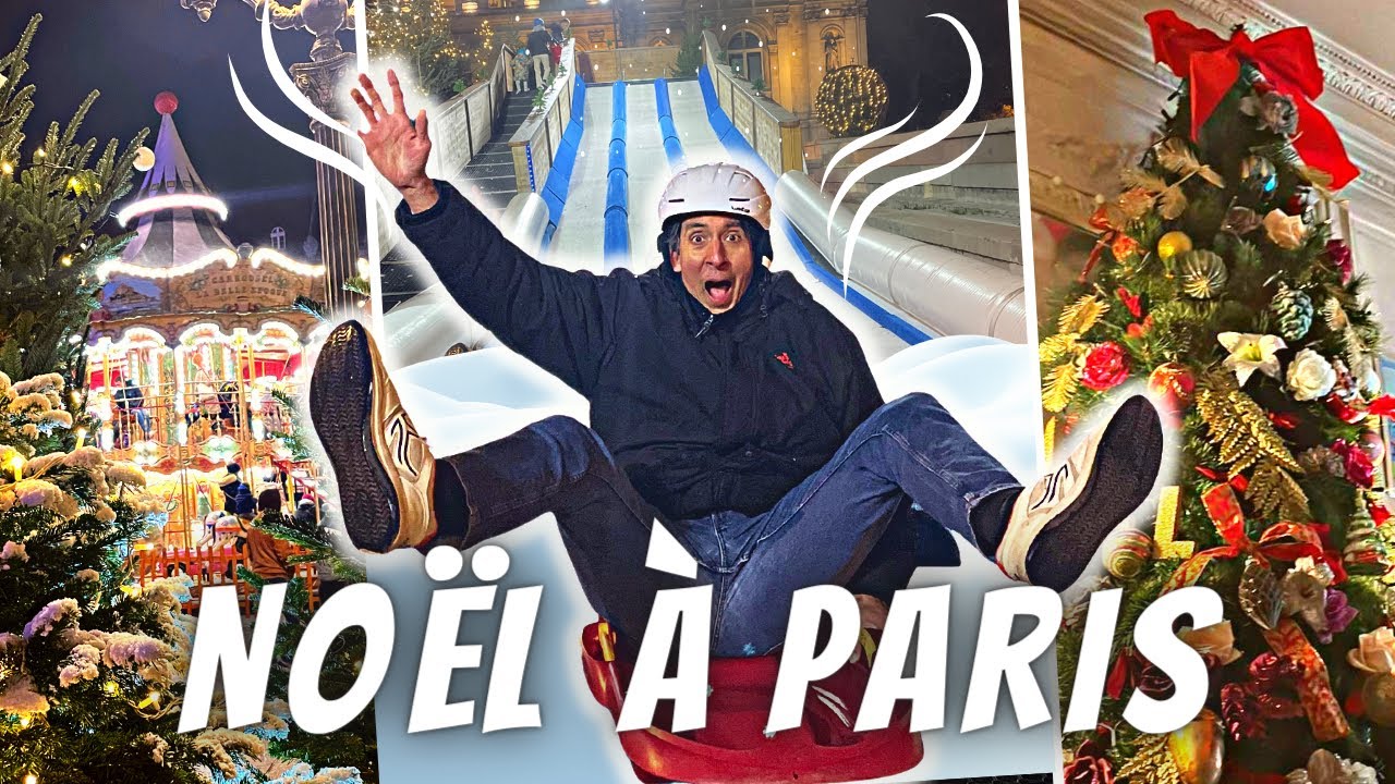NOËL A PARIS ET CHEZ NOUS ! VITRINES GRANDS MAGASINS