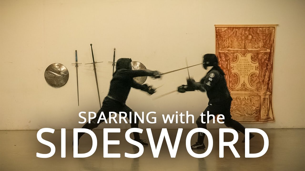 Sparring with the Bolognese Sidesword