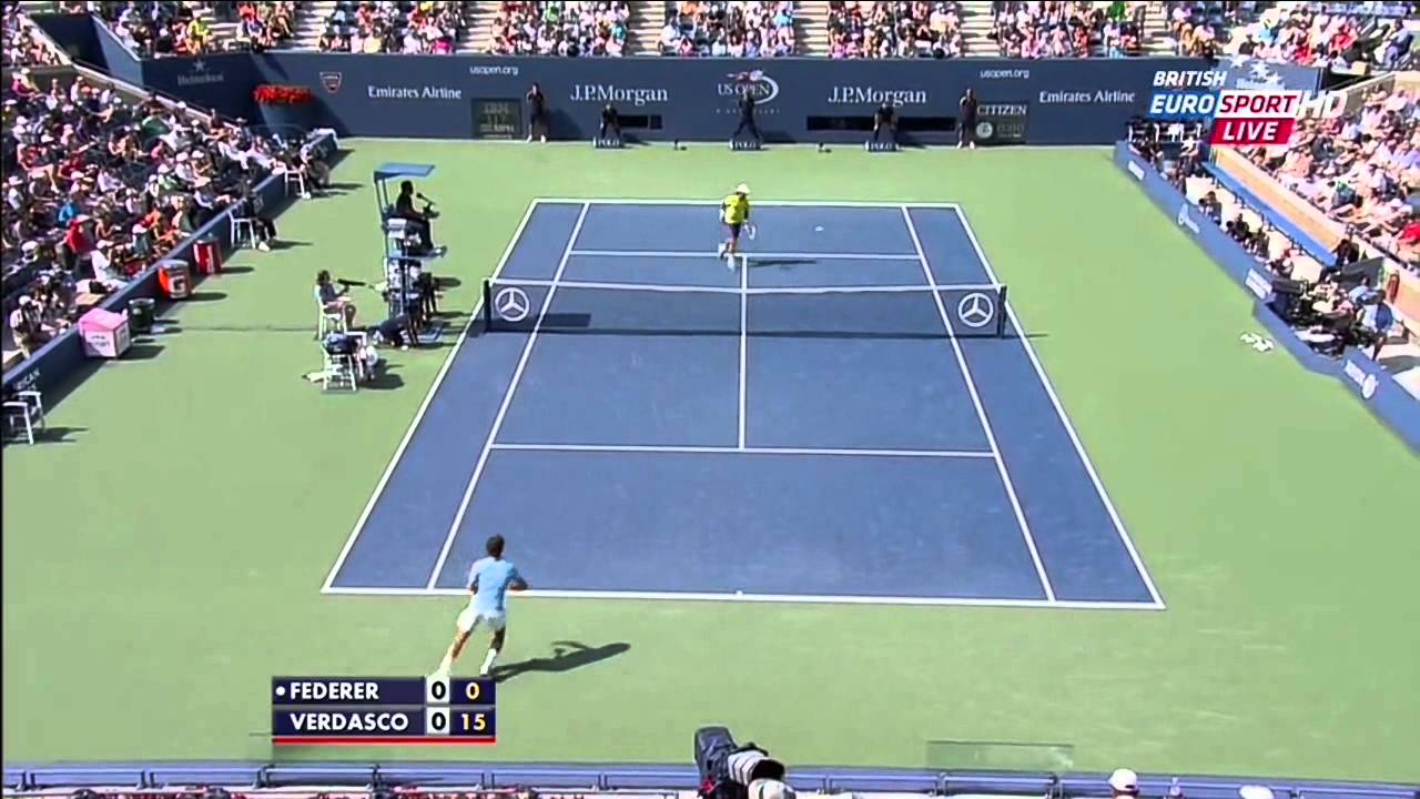 Roger Federer - Best Points @ US Open '12 - (HQ)
