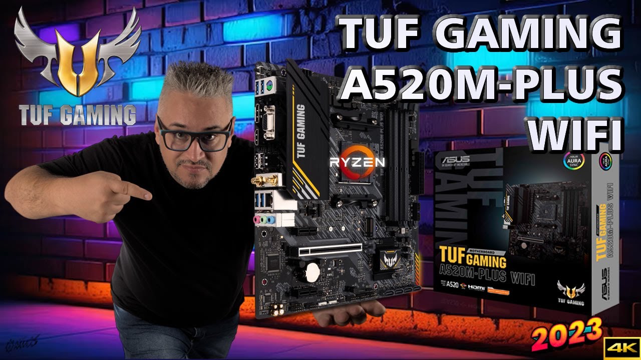 Placa Mãe AM4 de ENTRADA com Rede sem Fio 👉 Review ASUS TUF GAMING A520M-PLUS WIFI