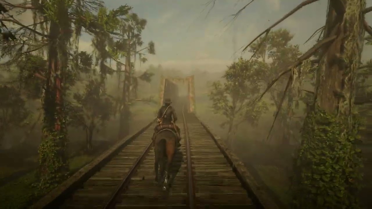 Red Dead Redemption 2 Relaxing Exploration Gameplay