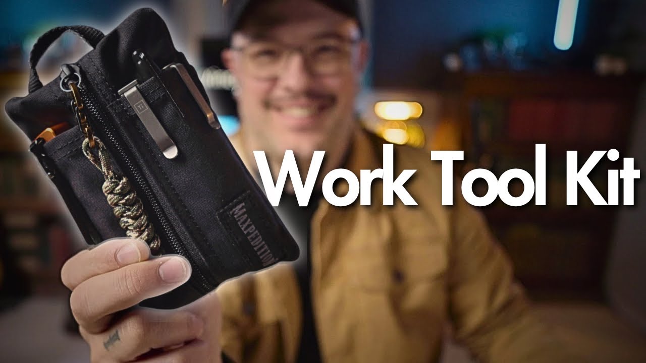 My Minimalist Work EDC Tool Kit &mdash; Ft. Maxpedition Platy Pouch