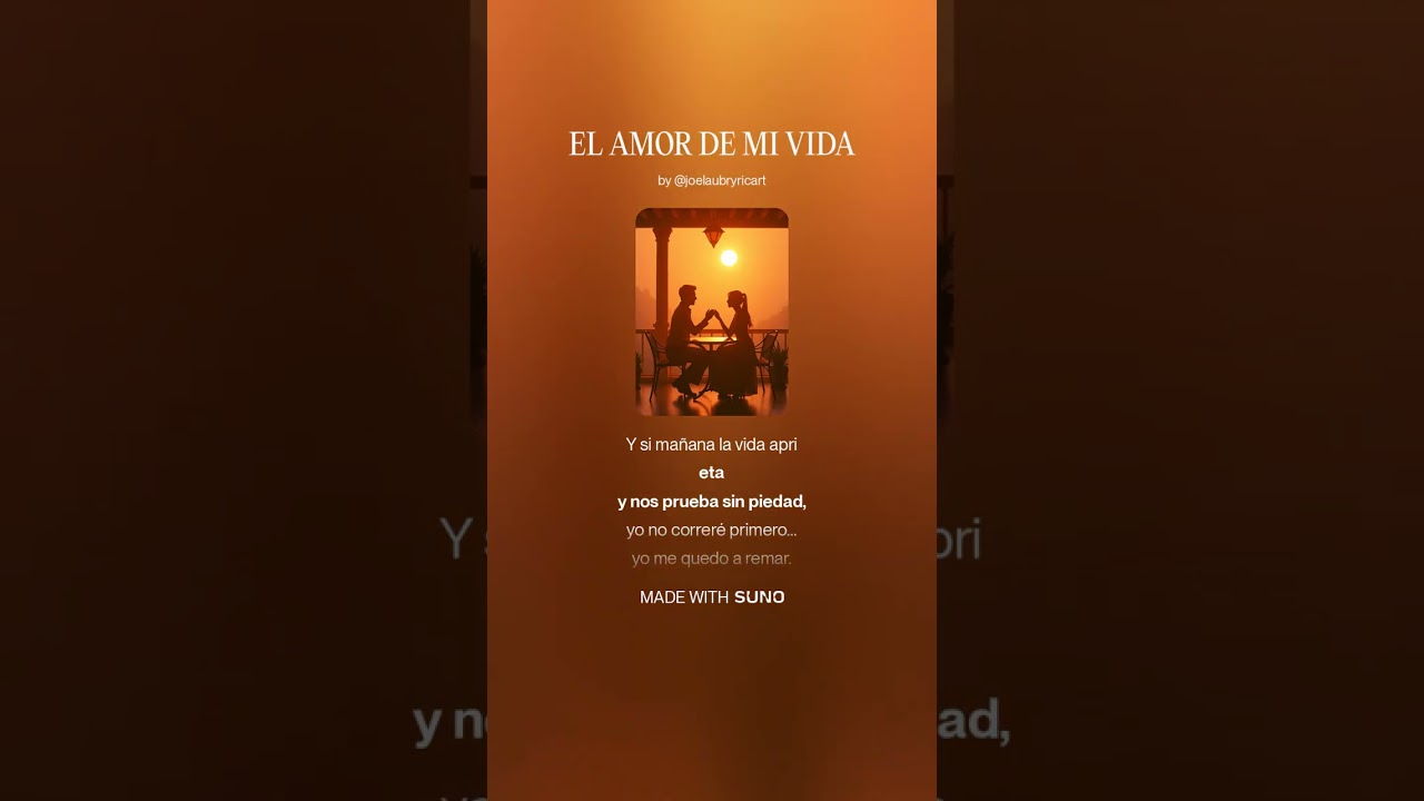 EL AMOR DE MI VIDA