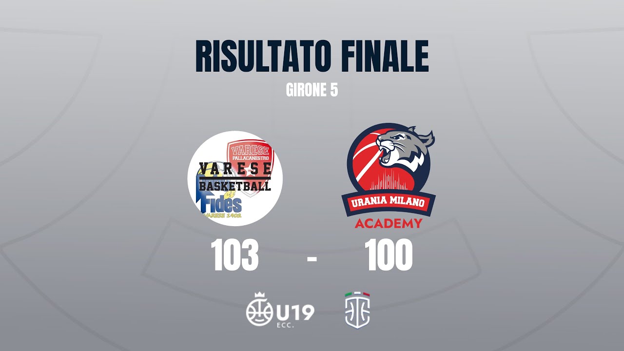 Highlights Robur et Fides - Urania Academy U19 Eccellenza 