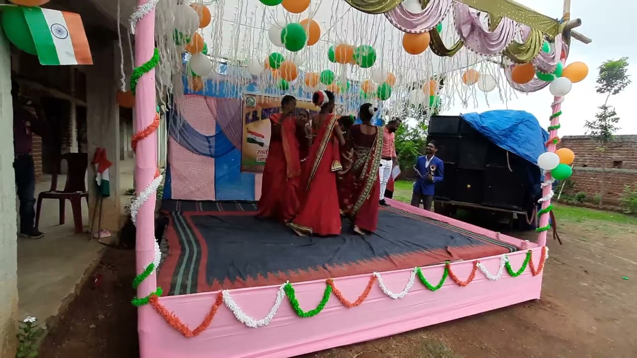 K R IDEAL SCHOOL BHALUWAHI GIRIDIH JHARKHAND 15 AUGUST 2022 WELCOME SONG