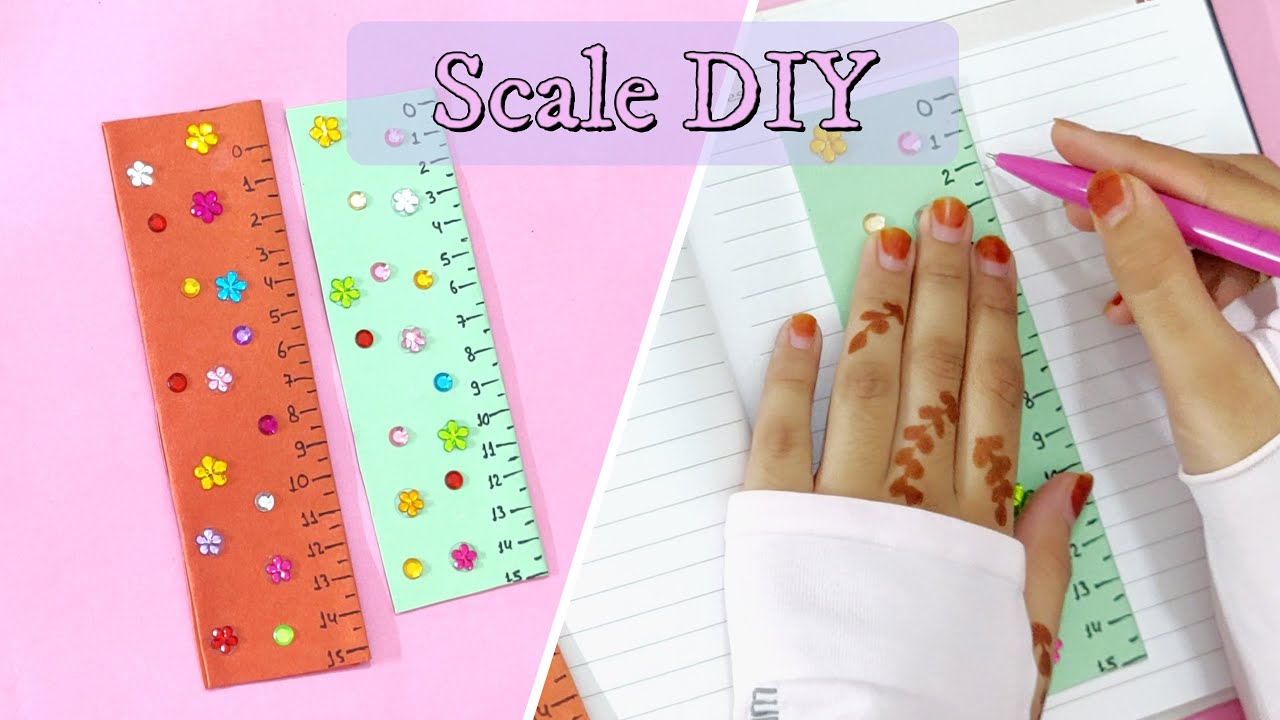 How to make paper scale | School project Ideas | DIYs | Origami Paper Craft