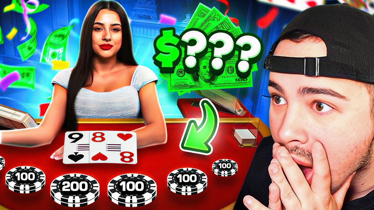 I Bet Over $10,000 on 7 HANDED Blackjack!!!