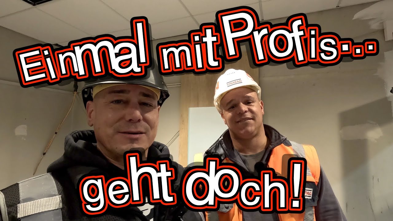SHELL Tankstelle Korschenbroich KOMPLETTUMBAU Teil IV - Kenny hat die Baustelle im Griff!