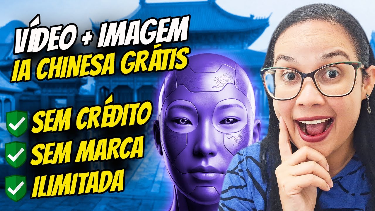 NÃO ACREDITO! IA Chinesa LIBERADA para Imagem e Vídeo (GRÁTIS - SEM CRÉDITO)