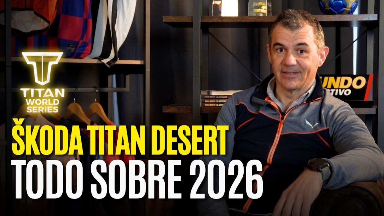 🚴‍♂️🌵Entrevista con Manu Tajada, el hombre detrás de la Škoda Titan Desert