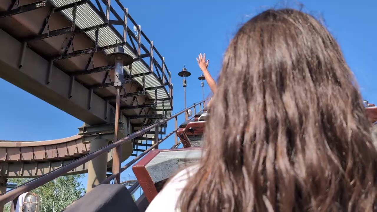 El Diablo Tren De La Mina Ride POV At PortAventura World