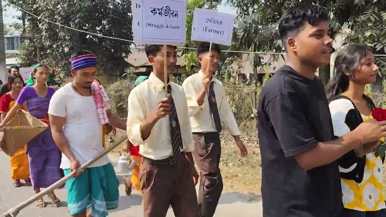 Cultural Rally#Department of Philosophy#Bijni College