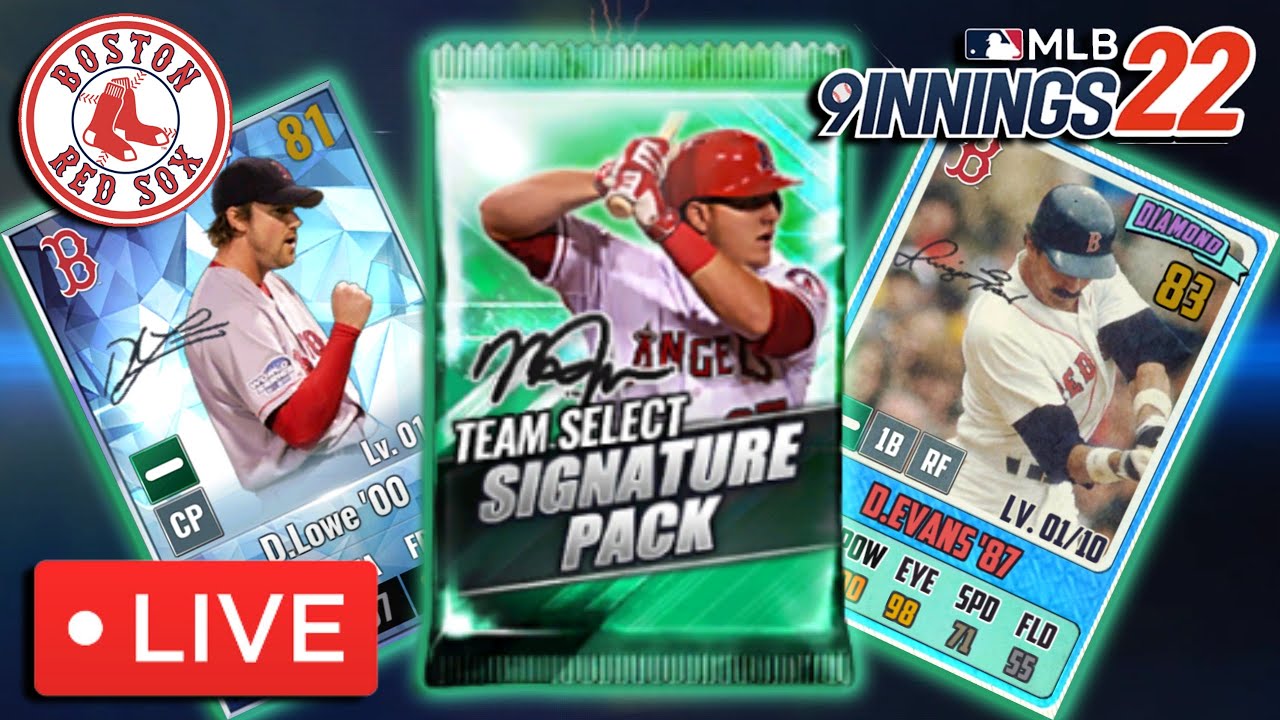 [LIVE] MLB 9 Innings 22 - Team Select Signature Pack Opening!!!