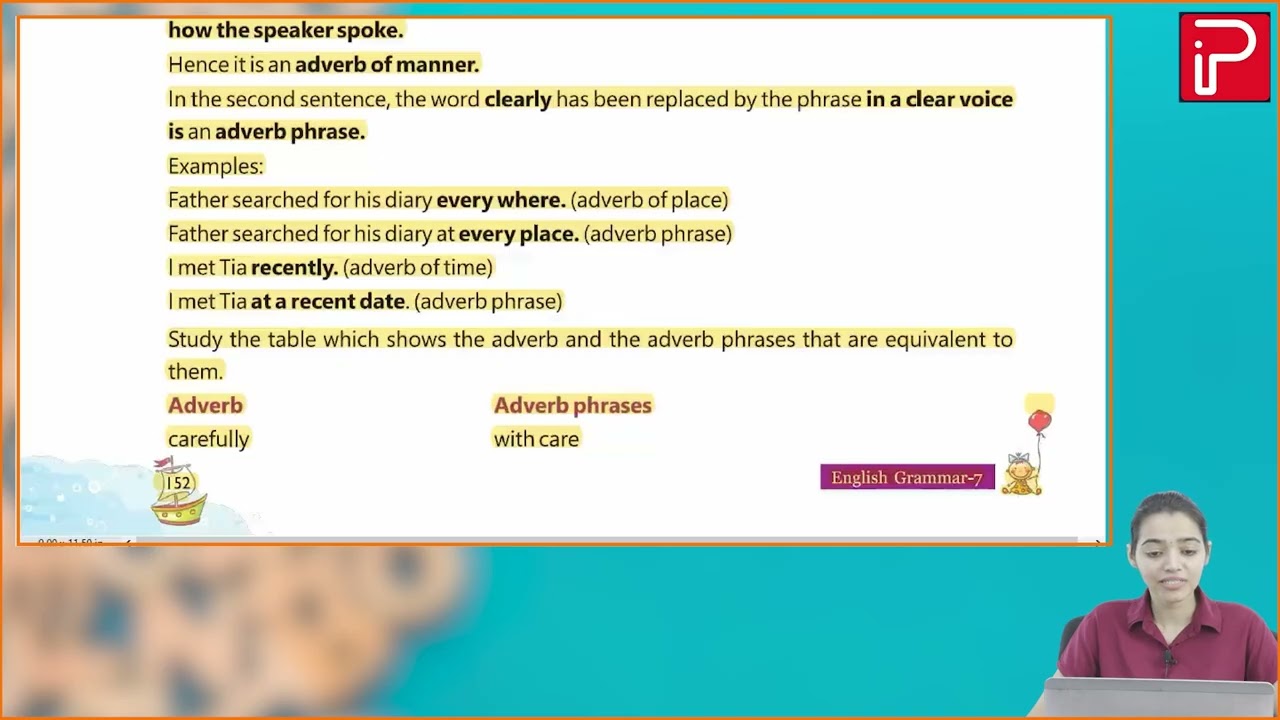 Ch 18 | Pan India | Grammar | Class 07 | Phrases | For children