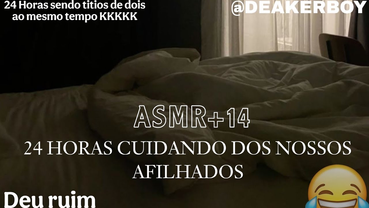 Asmr Namorado - Cuidando dos nossos Afilhados por 24 Horas 😂