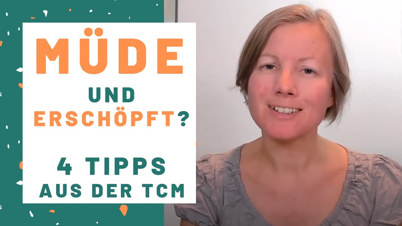 Müde und erschöpft? 4 Tipps aus der TCM