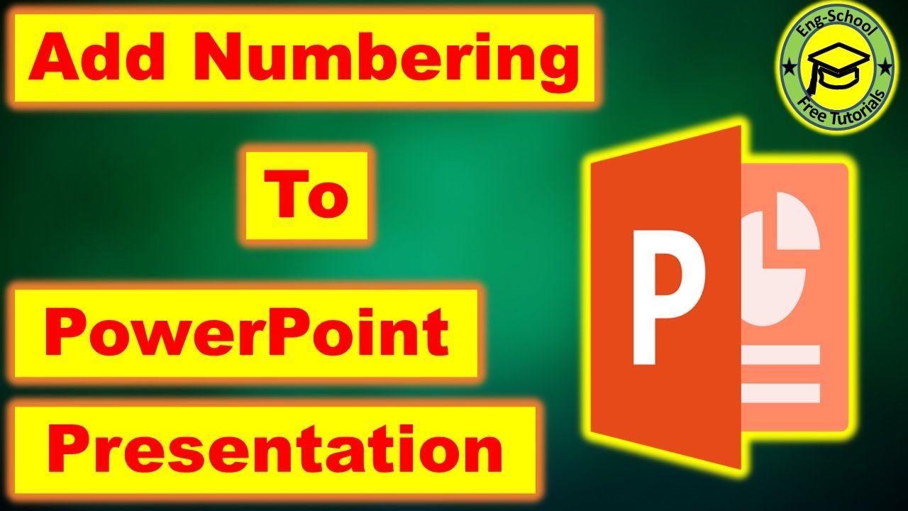 Как добавить номера страниц/слайдов в PowerPoint | Добавить нумерацию в презентацию PPT