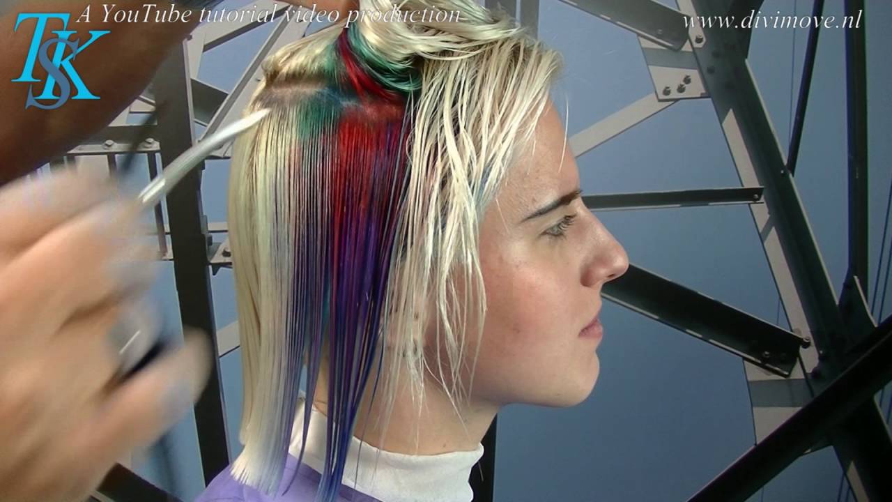 Cut my bob with side/nape shave inn trendy vibes color! Britt & Robin by T.K.S.