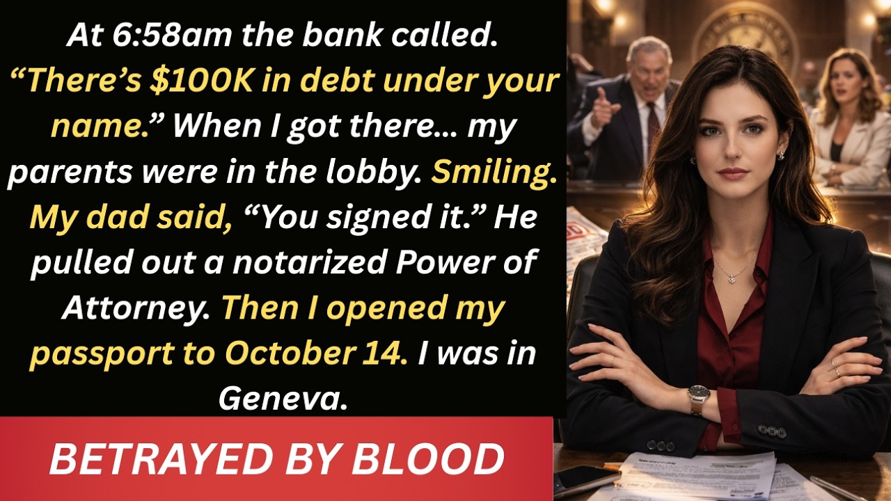 My Parents Forged My Signature to Steal $250,000 — They Didn’t Expect the Paper Trail ⚖️⚖️⚖️