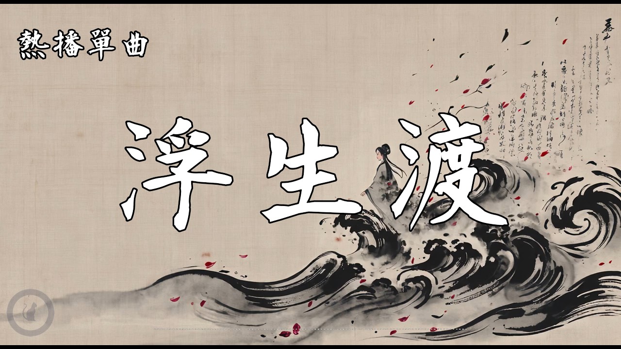 國風 《浮生渡》 🎶 佛說因果如夢，我卻在墨色中尋你半生 #國風 #古風電音