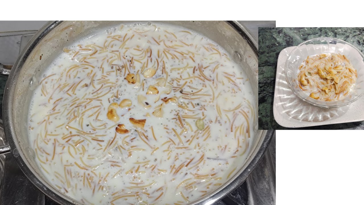 बहुत ही स्वादिष्ट sevai kheer बहुत ही कम समय में बन जाता है|har festival mein banne wala meetha.