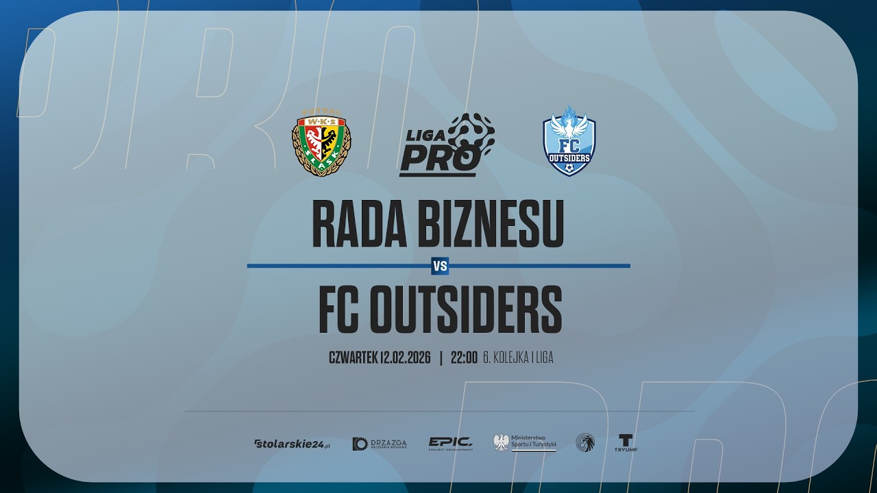 RADA BIZNESU - FC OUTSIDERS | PRO LIGA, Sezon Zima 2026 - 12.02.2026