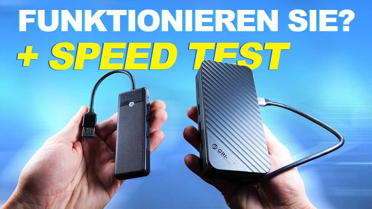 Wie GUT funktionieren USB-Hubs + EXTERNE M.2 SSDs?