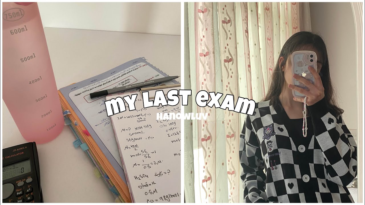 Kurdish vlog☁️| 5 days before my last exam (with english subtitle)#kurdish #kurdishvlog
