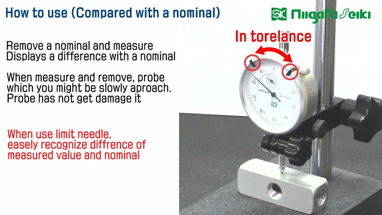 KOMPARATÖR SAATİ NASIL KULLANILIR - HOW TO USE DAIL GAUGE