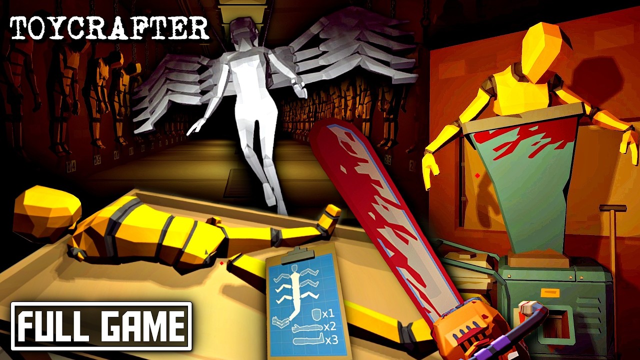 TOYCRAFTER | A Horror Game Where You Build Twisted Dolls | Full Game No Commentary