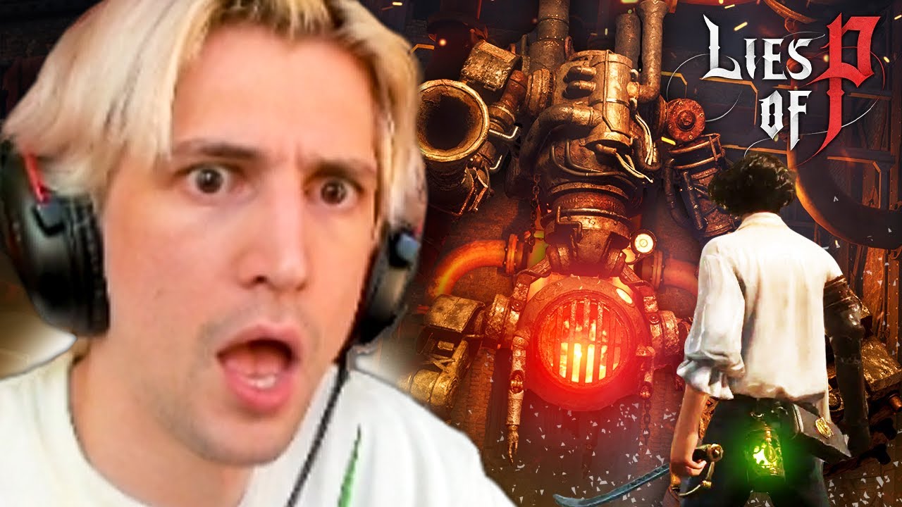 THIS COULD BE GOTY | xQc Plays Lies of P (Part 1)