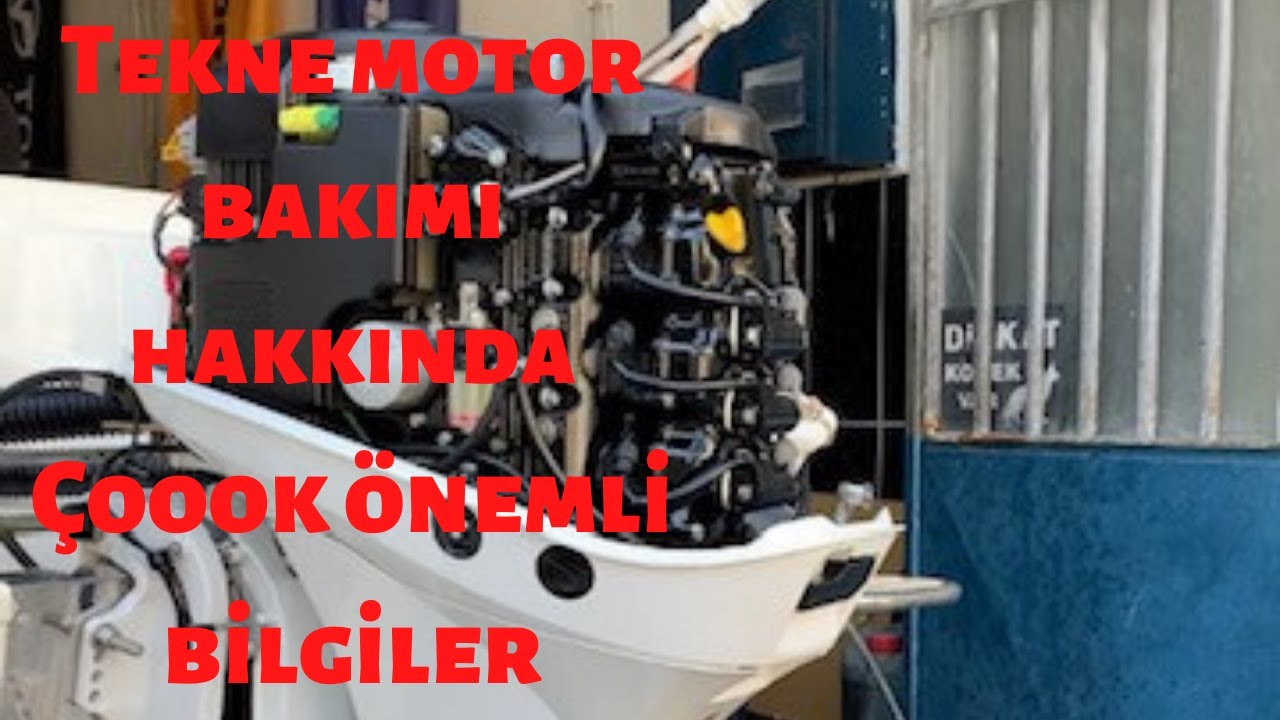 Tekne Motor Bakımı Hakkında Her Şey - TOHATSU 50 HP